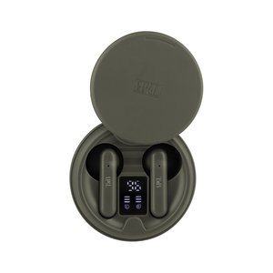 Ακουστικά Bluetooth με θήκη και ένδειξη φόρτισης EBSHINYGN2 TNB πράσινα