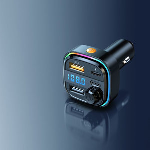 Akai FMT-26BT FM Transmitter και φορτιστής USB με Bluetooth, USB, TF, LED και handsfree