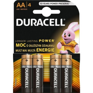 Duracell LR6 Αλκαλικές Μπαταρίες AA 1.5V 4τμχ