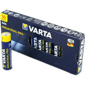 Varta Industrial Αλκαλικές Μπαταρίες AAA 1.5V 10τμχ