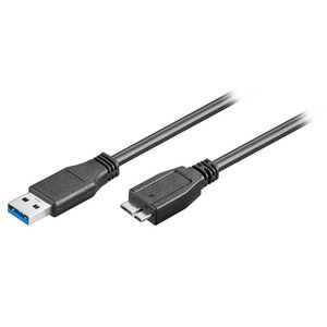 95734 USB 3.0  SuperSpeed cable 0.50m - USB 3.0 male A - USB 3.0 micro male B
