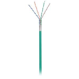 93267 CAT5 PATCH F/UTP CABLE GREEN 100m