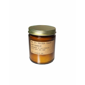 Αρωματικό Κερί No. 21: Golden Coast Medium Soy Candle