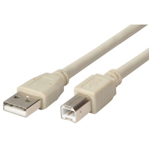 Heitech 09004076 Καλώδιο USB A-Male σε Type-B 1.8 m