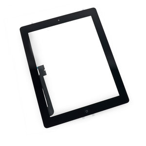 Touch Panel - Digitizer High Copy for iPad 3, with tape, Black