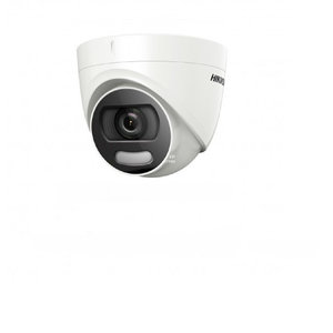 HIKVISION DS-2CE72DFT-F28 Υβριδική Κάμερα Dome ColorVu 2MP, με φακό 2.8mm και εμβέλεια λευκού φωτός 20 μέτρα